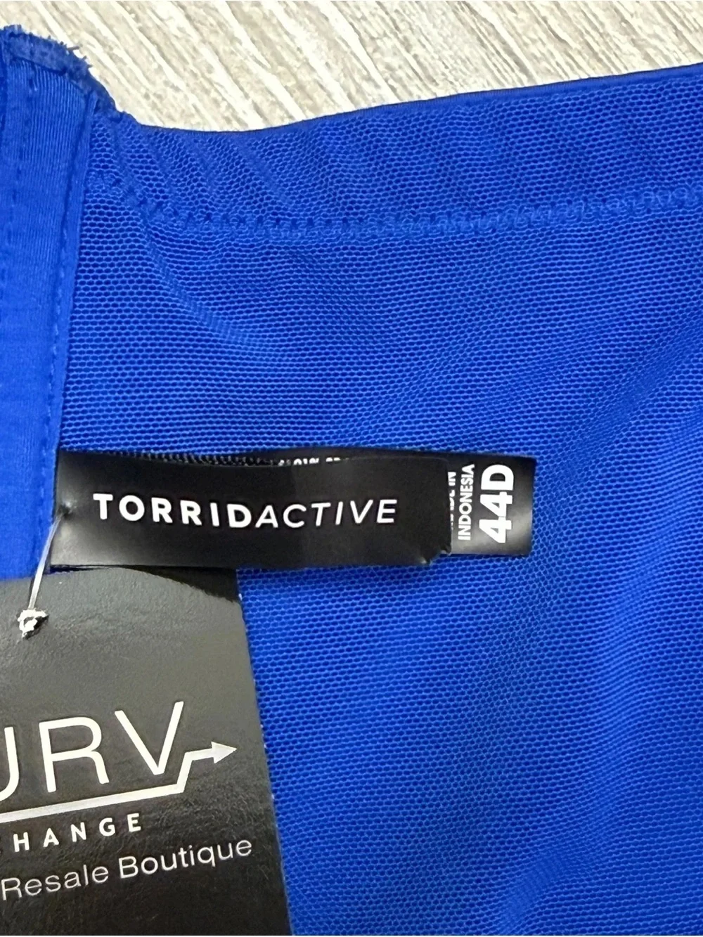 Torrid Blue High Impact Wireless Sports Bra - Size 44D